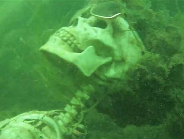 skeleton tea party