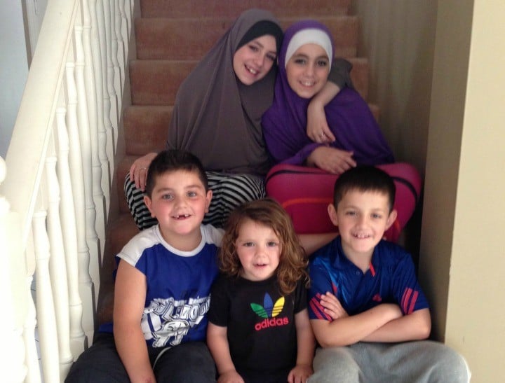 Khaled Sharrouf mother in law - Zaynab, Hoda, Abdullah, Humzeh and Zarqawi