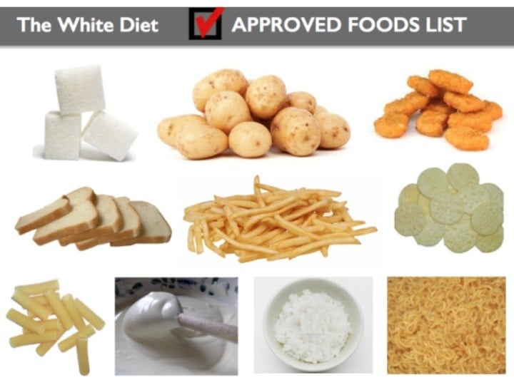 All Kids Love The White Diet Guaranteed 