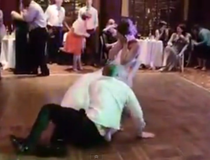 awkward garter toss
