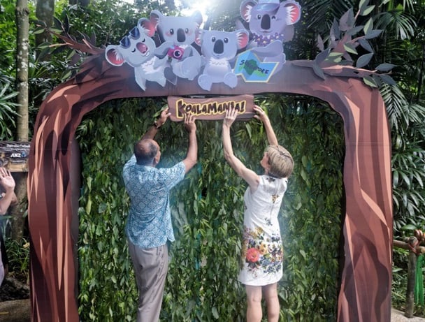 julie bishop koala diplomacy