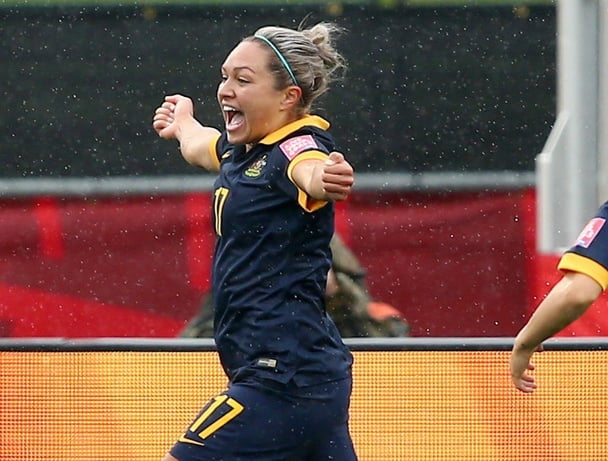 The Matildas win