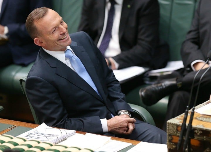 CANBERRA, AUSTRALIA - JUNE 01:  during House of Representatives question time at Parliament House on June 1, 2015 in Canberra, Australia.  (Photo by Stefan Postles/Getty Images)