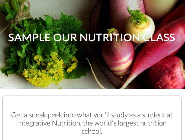 become a nutritionist online.