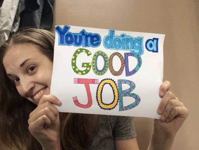 doing a good job