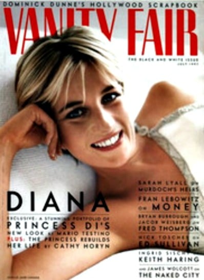 princess diana vanity fair