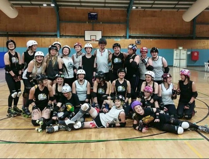 The first ever junior roller derby world cup is this week.