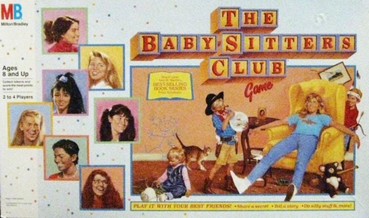 the Baby-Sitters Club Board game