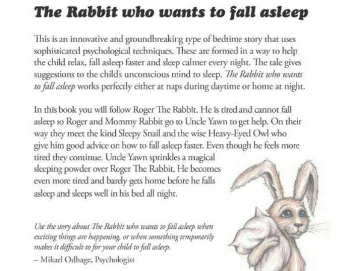 The rabbit who wants to fall asleep blurb 720x547
