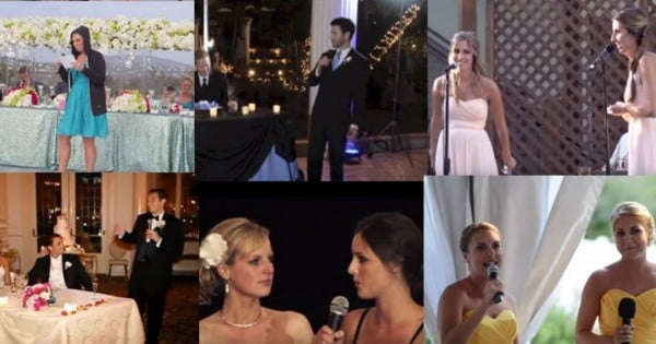 Wedding speeches
