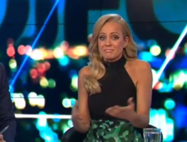 Watch Host Carrie Bickmore Crying On The Project 