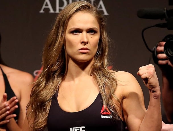 ronda rousey marine corps ball