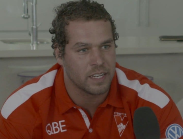buddy franklin press conference