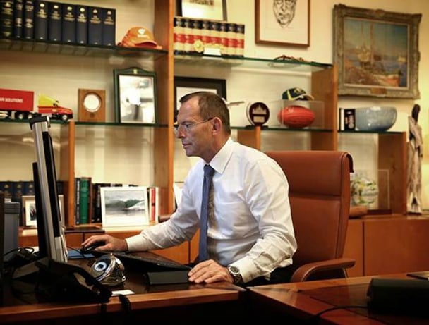 tony alone in his office 720x547