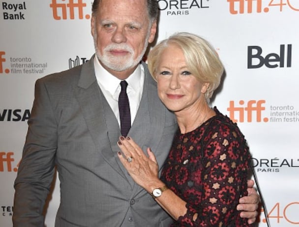 Helen Mirren arm around girlfriend comment