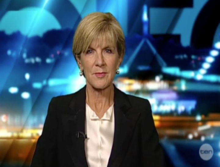 Julie Bishop The Project FI