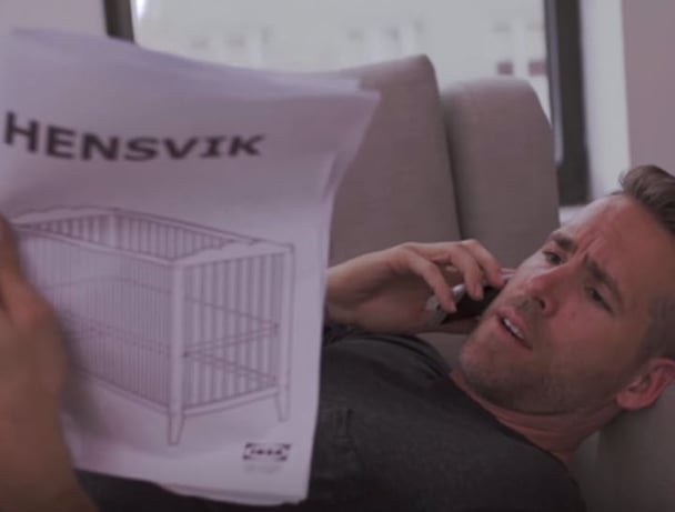 ryan reynolds ikea video