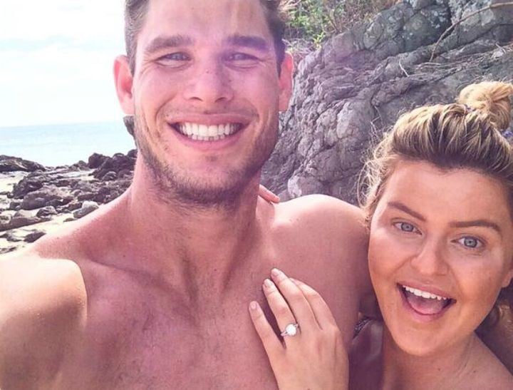 <b>Emma Clapham</b> and Tom Hawkins were recently engaged in Fiji. - emma-clapham-post-720x547