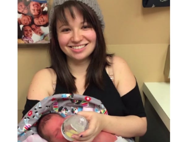 kaleena and baby