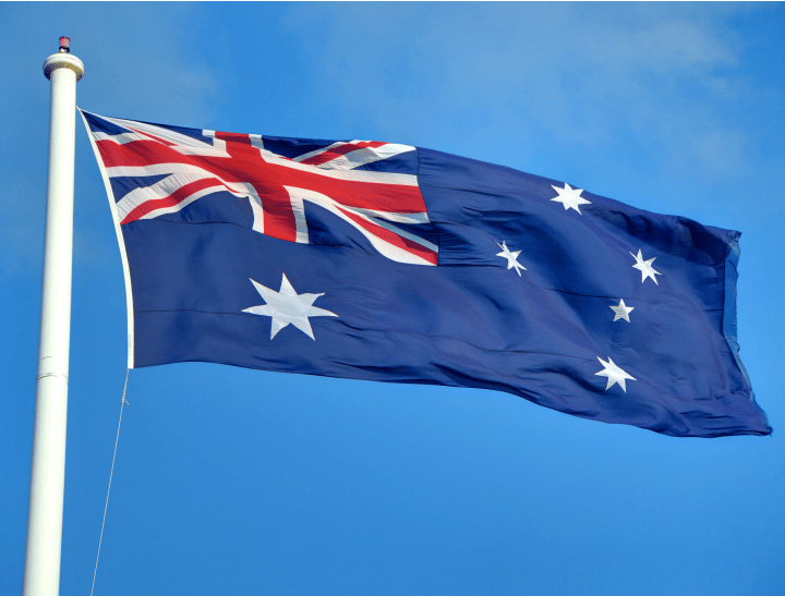 AUSTRALIA DAY IMAGE in text