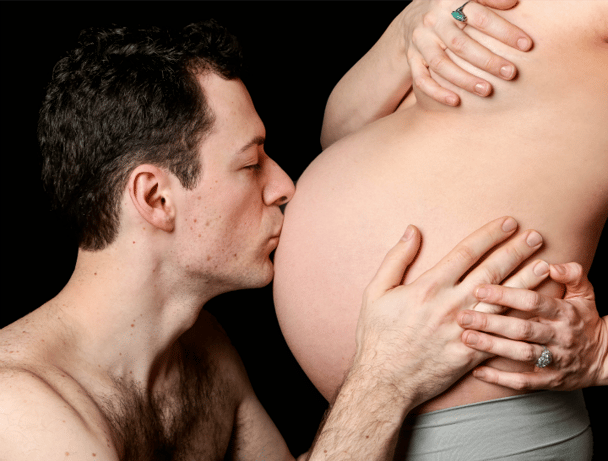 no baby bump photo