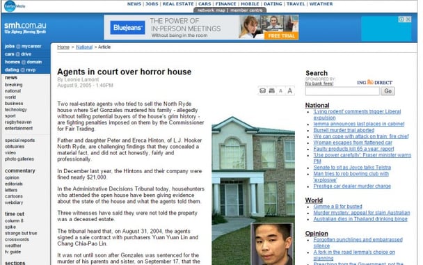 William Tyrrell house