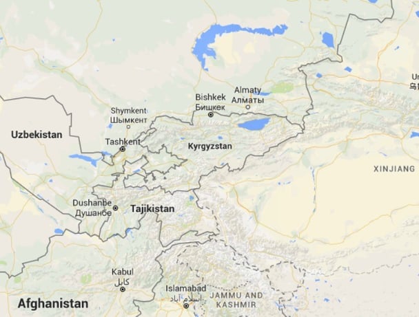 australian goverment kyrgyzstan