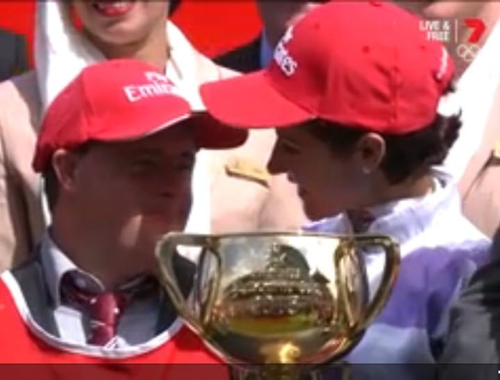 Cup winner Michelle Payne and brother Stevie Payne 