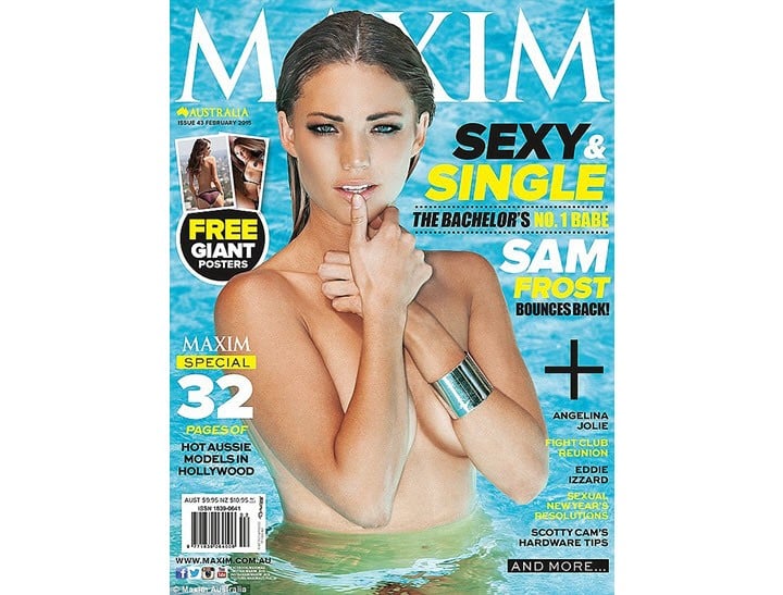 sam frost maxim 3