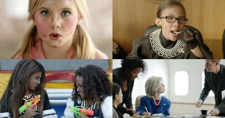 Girls Re Enact Year S Best Feminist Moments In Goldieblox Ad