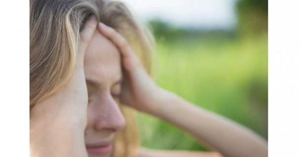 stressed woman