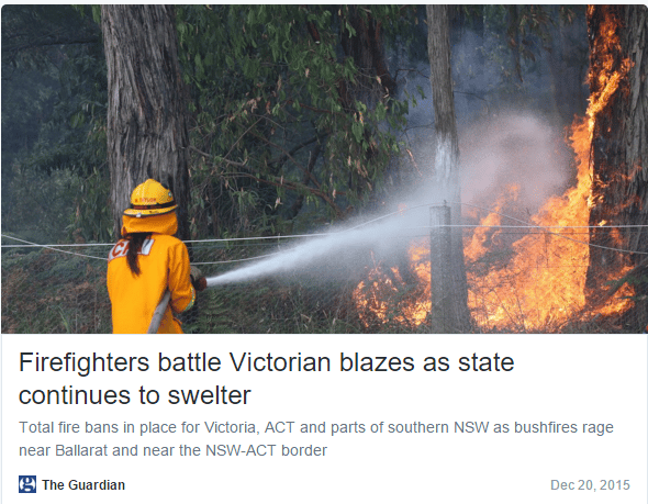 victorian fires