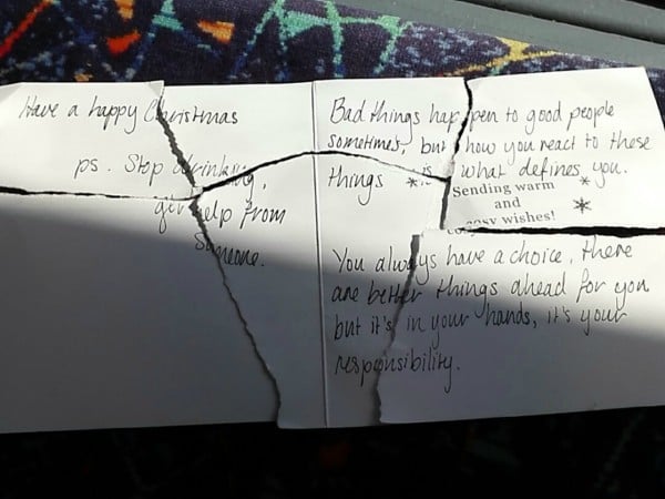 depressing Christmas card