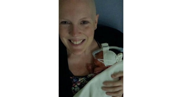 Cancer mum loses baby