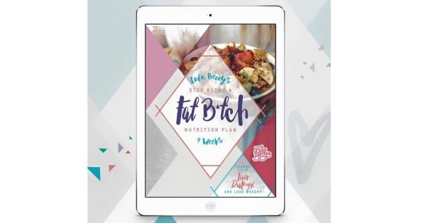 Stop Being a Fat Bitch
