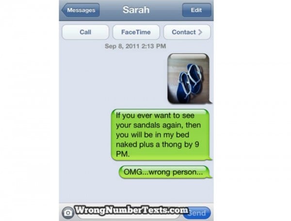 Wrong texts 11
