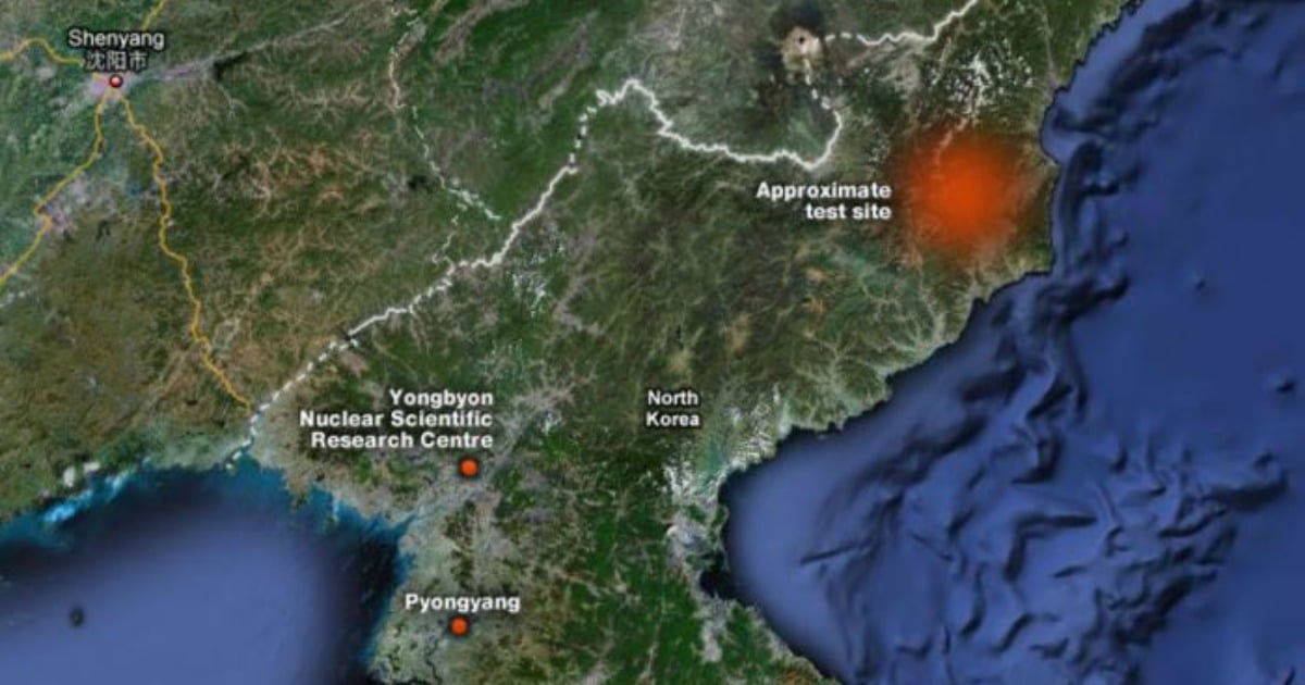 North Korea Carries Out 'successful' Hydrogen Bomb Test; 'Man-made ...