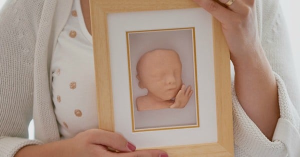 3D printed foetus