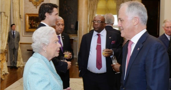 Malcolm Turnbull QE2