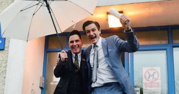 Richard and cormac gay wedding ireland getty