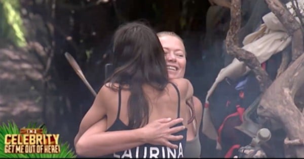 jo beth and laurina hugging image via channel 10