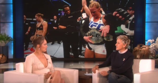 ronda rousey interview on ellen