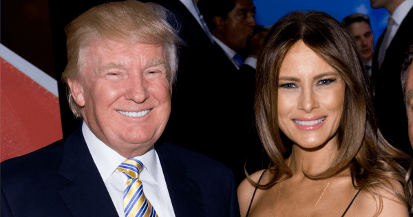 Donald and Melania Trump getty 3