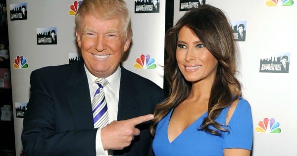 <> "Celebrity Apprentice All-Star" Event With Donald And Melanie Trump at Trump Tower on April 9, 2013 in New York City.