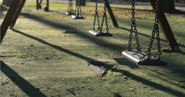 eerie school swing via istock