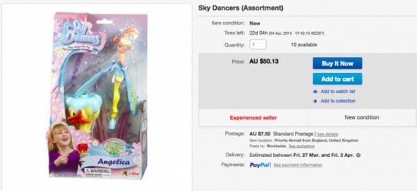Sky Dancers x 1200
