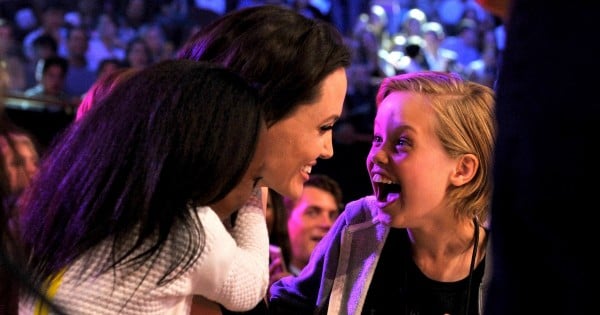 Angelina kids political statements
