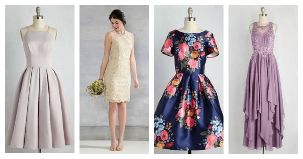modcloth bridesmaid dresses