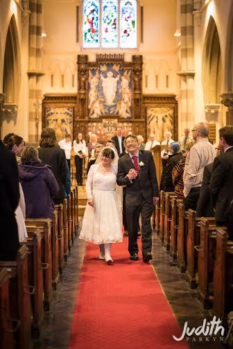 Big Issue vendor wedding