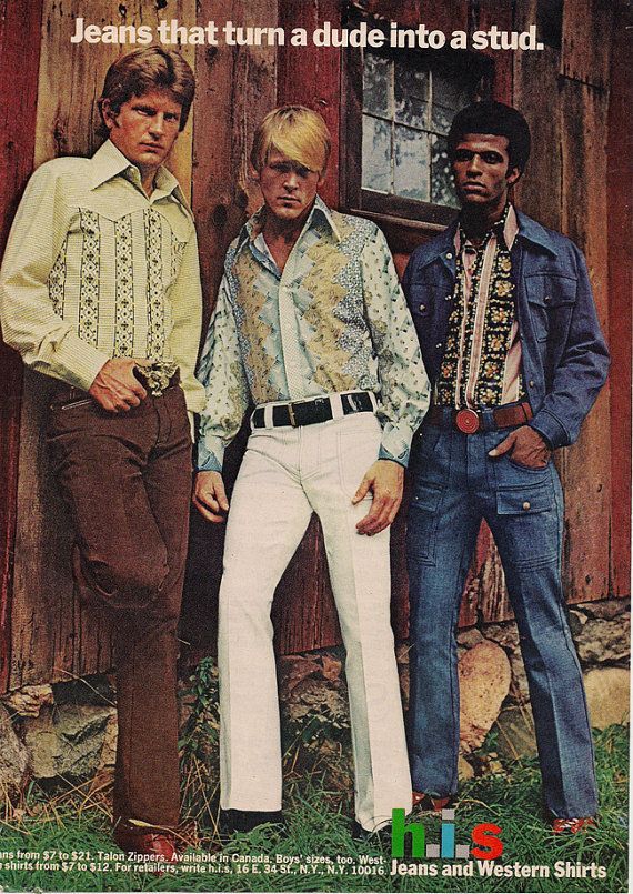 These Are Glorious Examples Of Men's Clothing From The 70s.